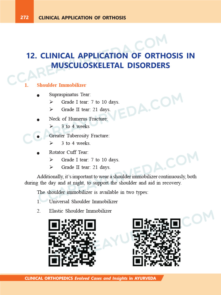 Orthosis - Clinical Orthopedics Book Page